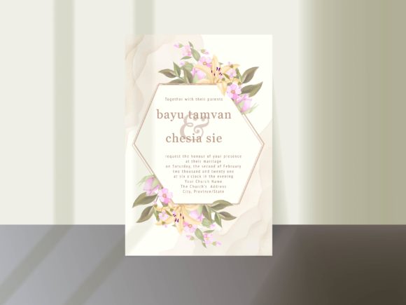Creating a Floral Wedding Invitation: Design, Customization, and Integration