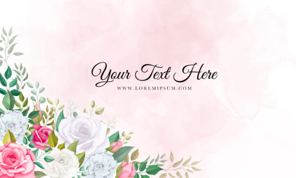 Elegant Rose Flower Background for Modern Design
