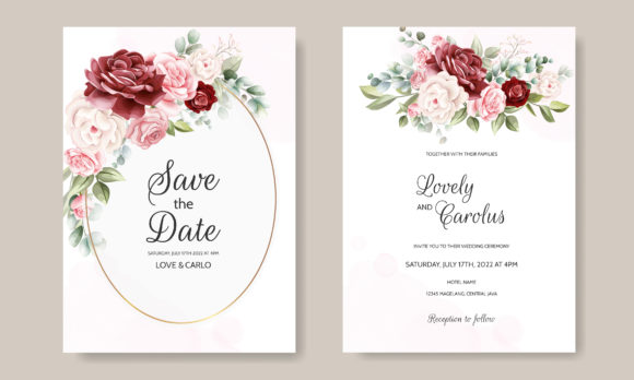 Elegant Wedding Card: A Touch of Class for Your Special Day