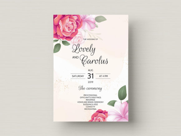 Elevating Your Event Communication: The Strategic Value of a Wedding Invitation Card Set Template