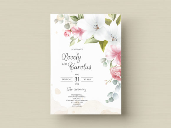 Stunning Floral Wedding Invitations for Your Special Day